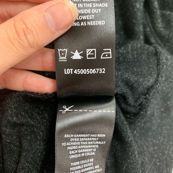 Buffalo David Bitton Slouchy Sweater Womens S Small Coal Black Viscose Blend - Picture 11 of 13